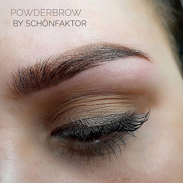 Powder Brows: natürliche Augenbrauen in Bamberg/Oberfranken